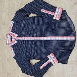 White Picket Fence Long Sleeve Shirt